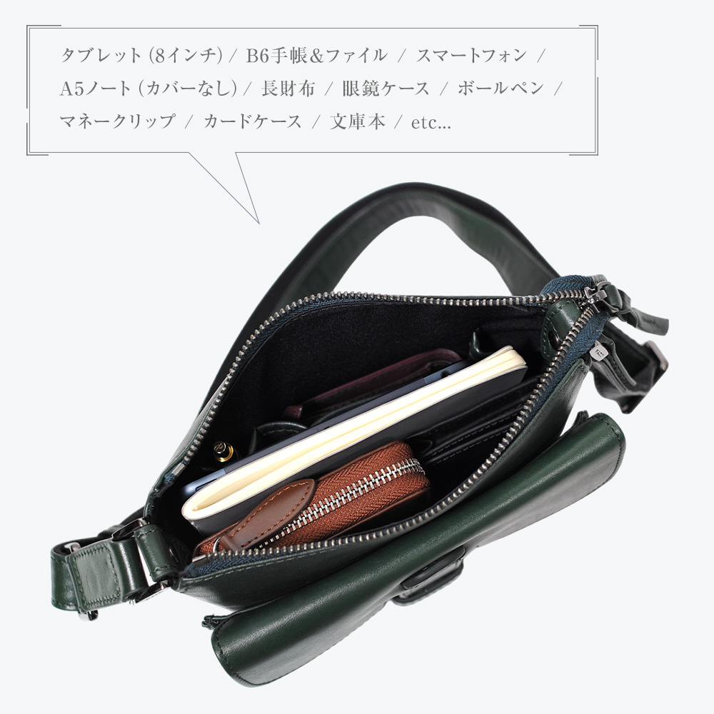 ショルダーバッグ メンズ 本革 縦型 斜めがけ かっこいい レザー 大人 上品 革 ブランド 軽量 コンパクト メンズ革バッグ 小さめ ショルダー joyaの画像