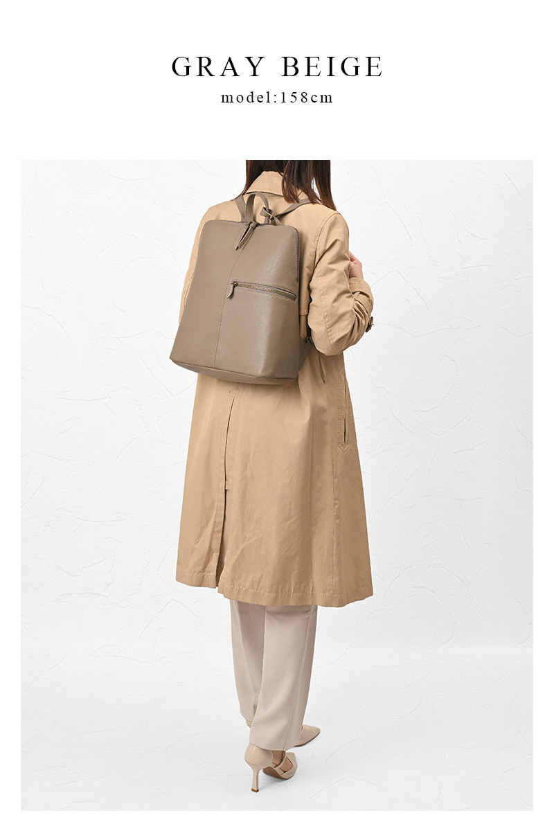 リュック レディース 大容量 本革 バッグ ブ...の詳細画像4