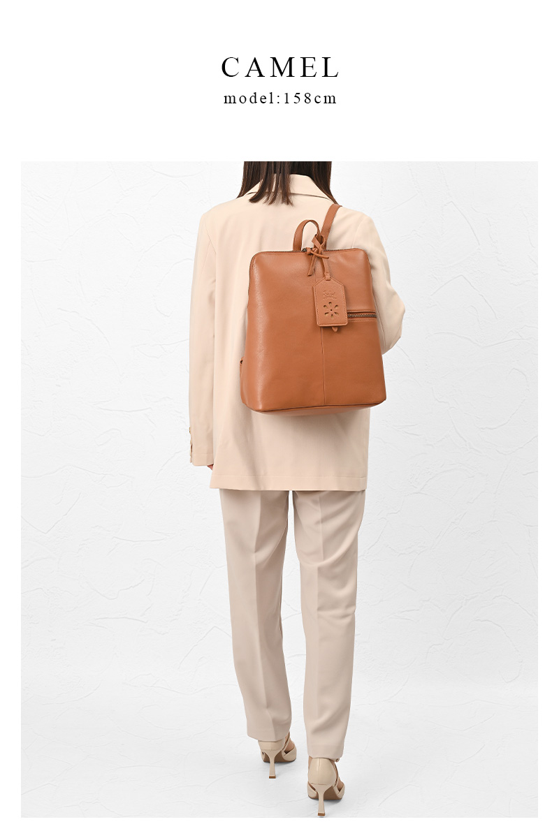 リュック レディース 大容量 本革 バッグ ブ...の詳細画像5