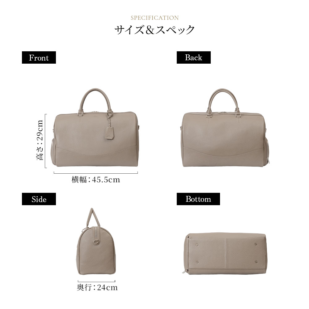【匿名配送】SEEGER ゼーガー　カシミヤレザーボストン　ボストンバック SEEKER（シーカー） ボストンバッグ 本革 大容量 メンズ おしゃれ 旅行