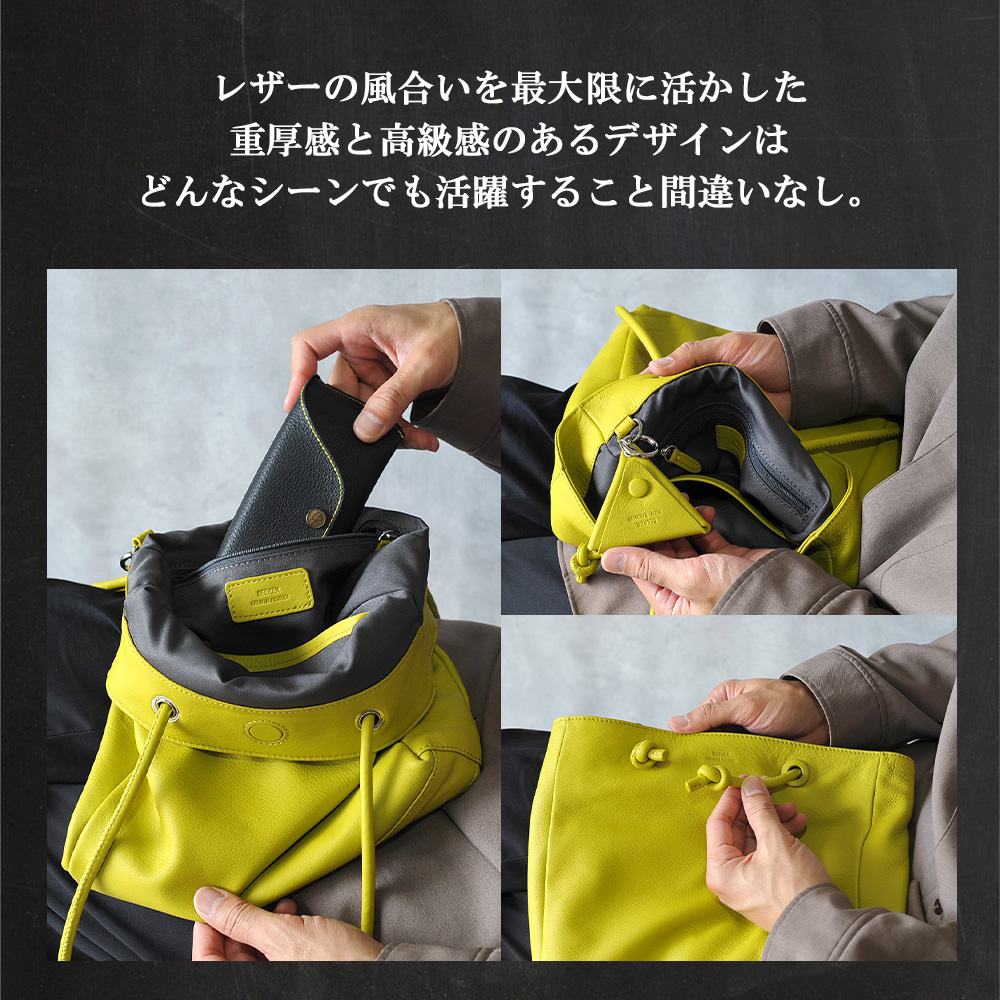 SEEKER トートバッグ ミニ a4 縦 メンズ レディース 小さめ 本革