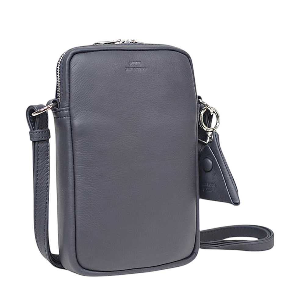 SEEKER（シーカー） ショルダーバッグ 本革 メンズ 斜め掛け 縦型 大