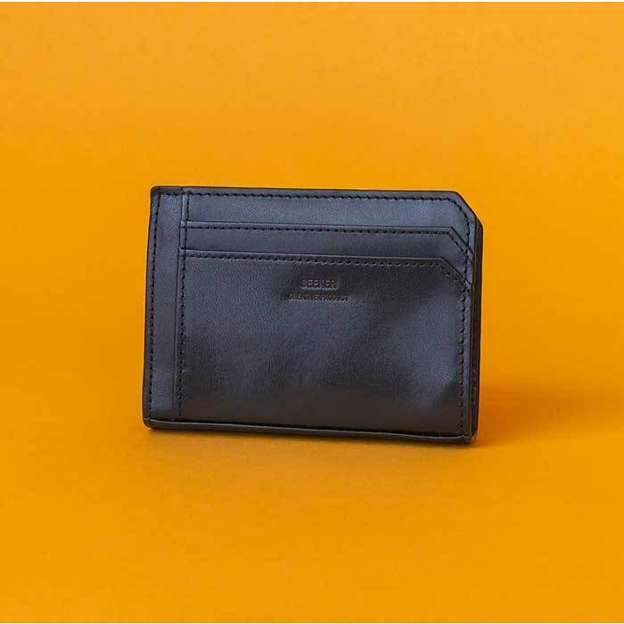カードケース メンズ レディース 薄型 ブランド スリム 本革 革 コインケース 財布 小銭入れ ミニ財布 カード入れ レザー コイン入れ icカード ビジネス SEEKER｜genuine-leather-s｜02