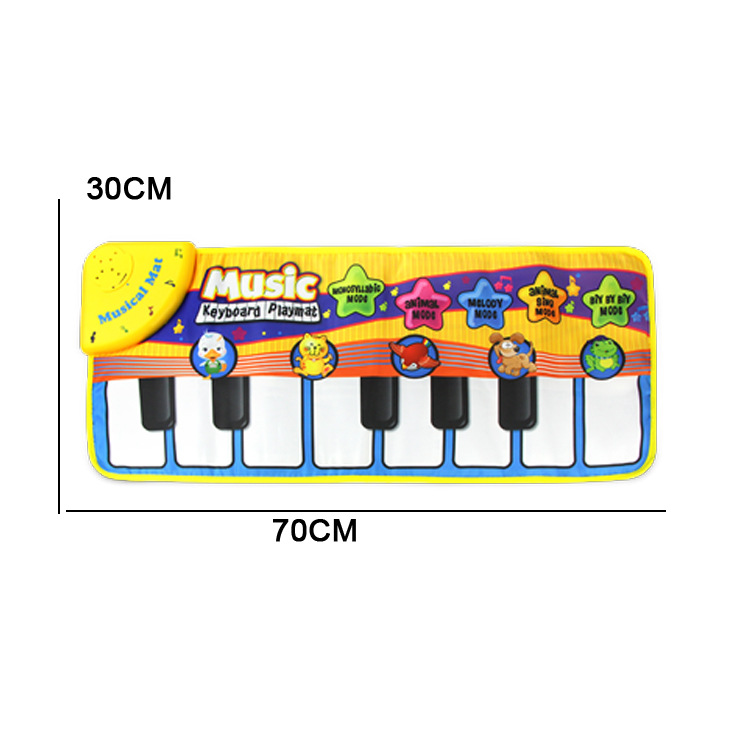 13タイプ ピアノマット 音楽マット ミュージックマット 子供用ピアノ キーボードマット 鍵盤楽器 室内遊び｜genwa-shop｜02