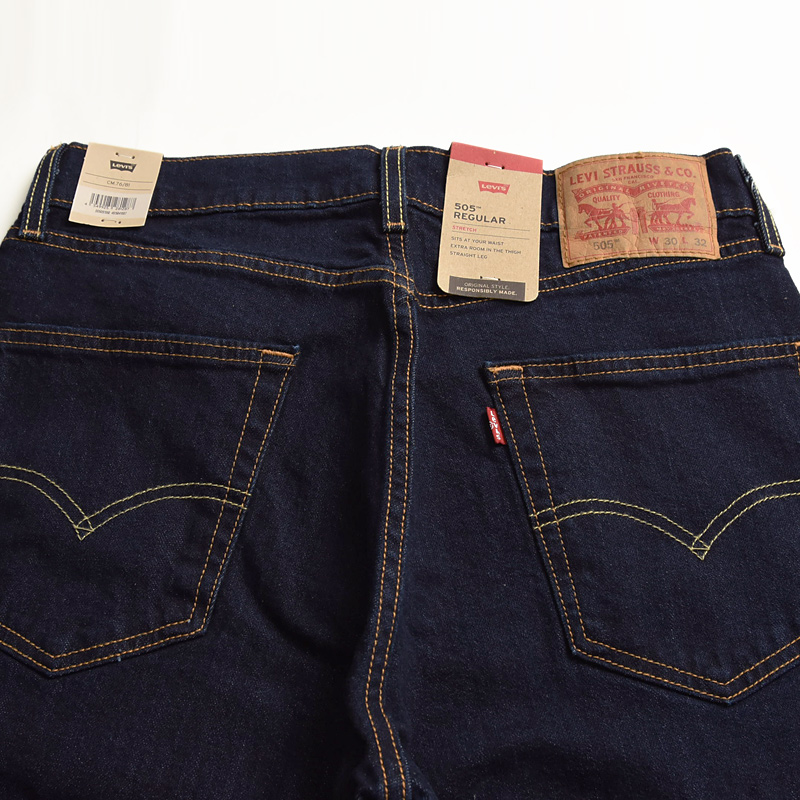 裾上げ無料 リーバイス Levis 505 レギュラーストレート ジーンズ 