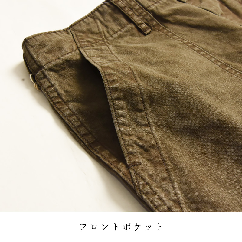 オアスロウ orSlow サマー ファティーグパンツ SUMMER FATIGUE PANTS