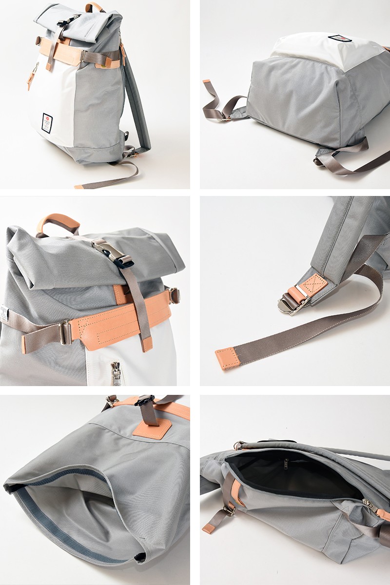 AS2OV（アッソブ） ハイデンシティ コーデュラ ナイロンロール バック