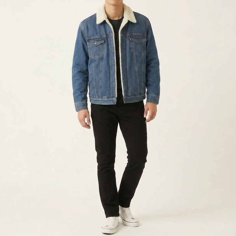 Levi's（リーバイス） Levi's TYPE 3 サード シェルパ トラッカー