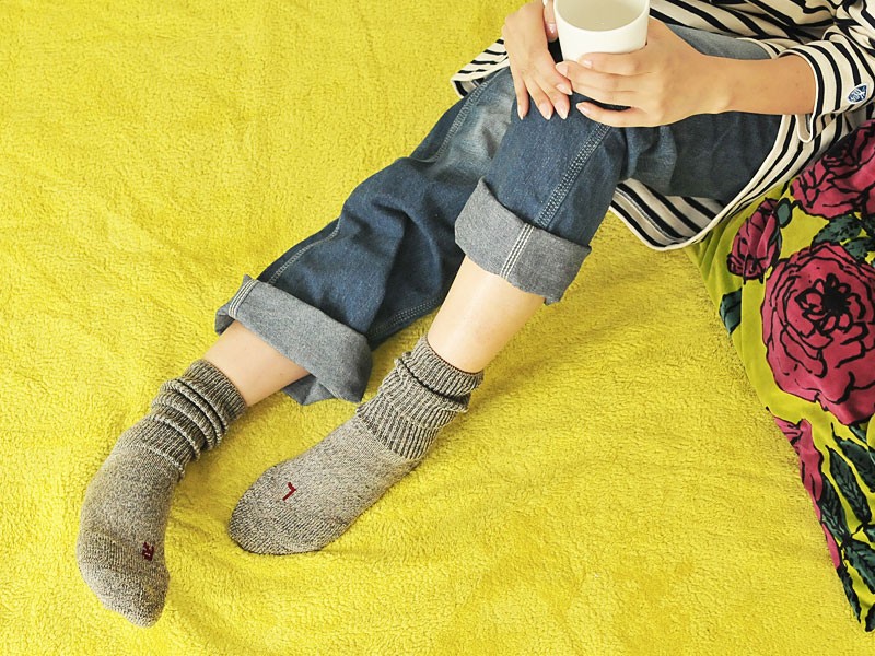 Falke ファルケ Walkie あたたか おうち時間 アウトドア ウォーキー ウォームビズ ウール キャンプ ソックス ネイビー メンズ 冷えとり靴下 暖かい 靴下 受賞店舗 Walkie