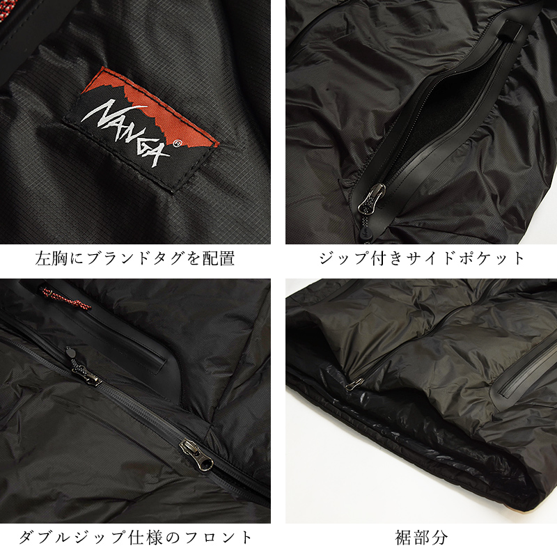 秋冬新作 ナンガ オーロラライトダウンジャケット NANGA AURORA LIGHT DOWN JACKET メンズ ダウン ダウンジャケット キャンプ アウトドア アウター 1A100の画像