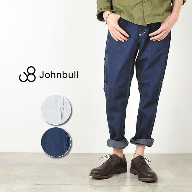 残りわずか！セール30％OFF ジョンブル Johnbull メンズ スリムペインター ジーンズ デニムパンツ 21019