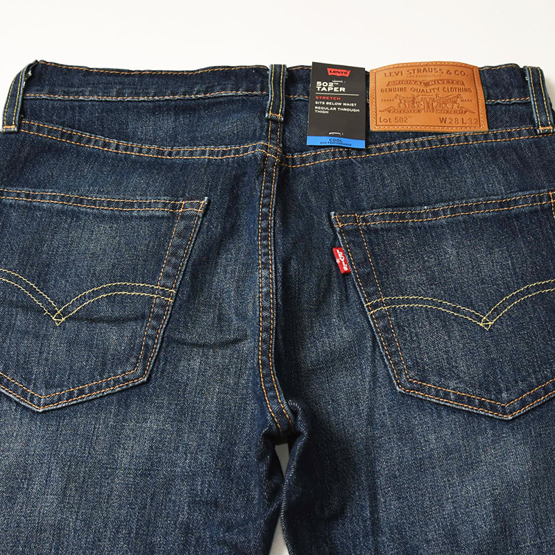 W36 リーバイス 505 クール デニムパンツ 濃紺 00505-2282 W36 リーバイス 505 クール デニムパンツ 濃紺 00505-2282