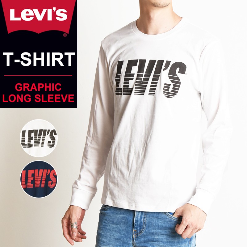 セールSALE30%OFF LEVI'S リーバイス グラフィック ロングスリーブ T