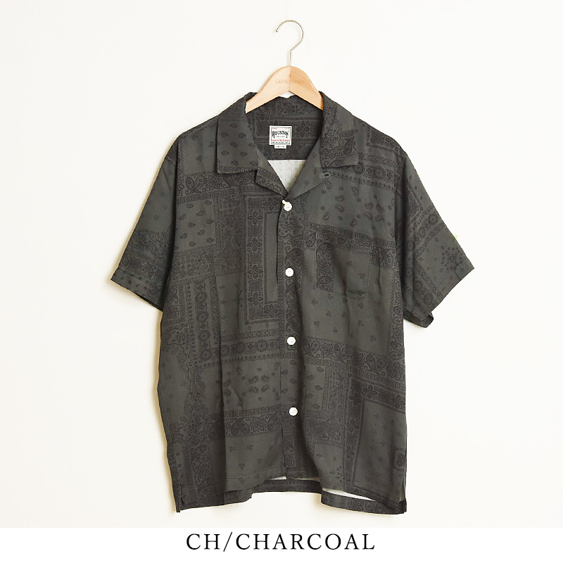 HOUSTON（ヒューストン） セール 20％OFF アロハシャツ バンダナ