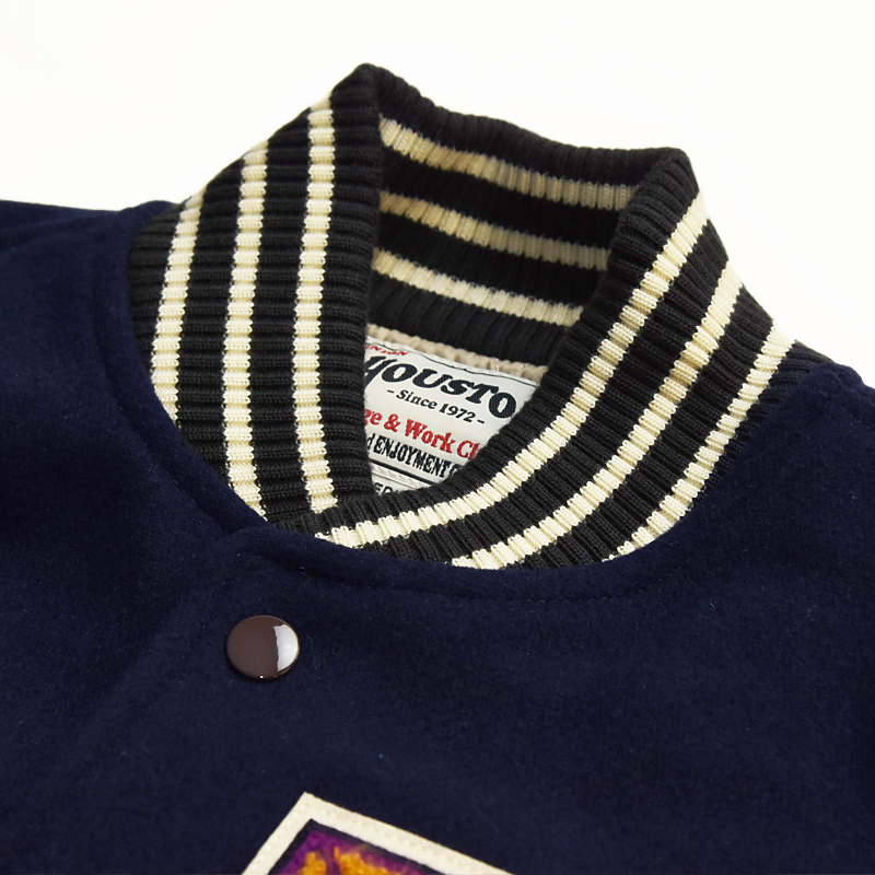 楽天市場】HOUSTON（ヒューストン） MELTON AWARD JACKET CAT