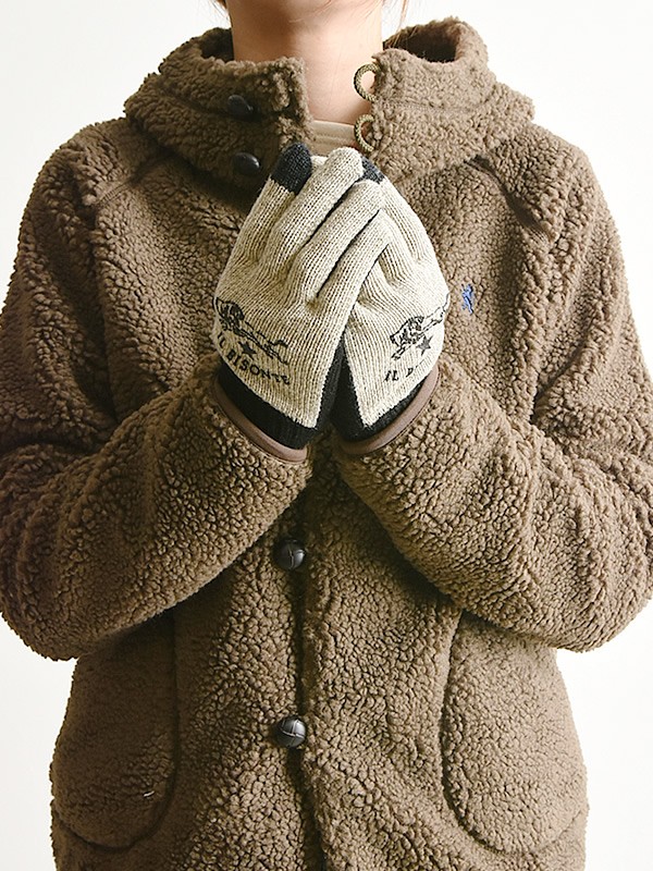 IL BISONTE（イルビゾンテ） 国内正規取扱店 手袋 スマホ対応 ニット