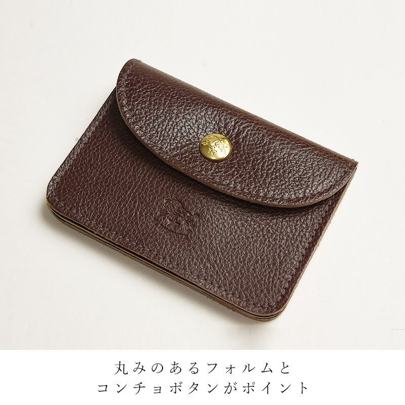 IL BISONTE 国内正規取扱店 イルビゾンテ カードケース ミニ財布