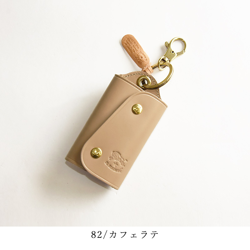IL BISONTE 国内正規取扱店 キーレス対応 レザー キーケース