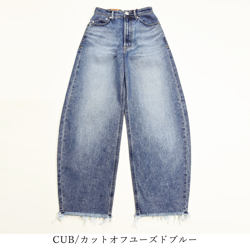 YANUK 2025春夏新作 ヤヌーク ローラ LAURA カーブテーパード