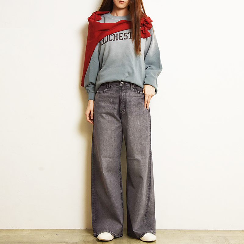 YANUK（ヤヌーク） 2025秋冬新作 ケイト KATE ルーズバギー デニム