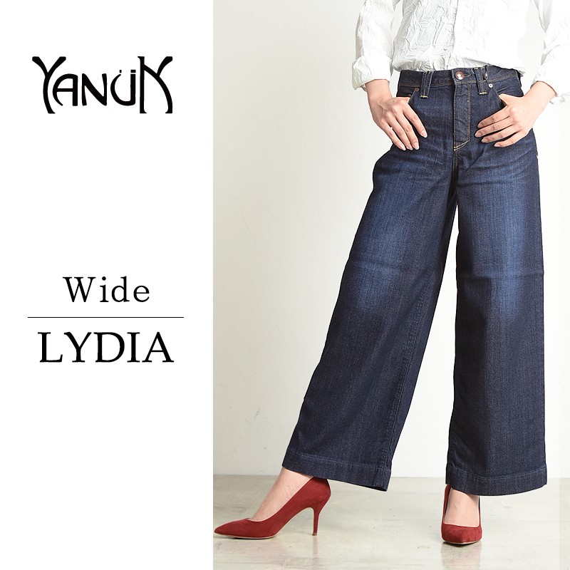 SALEセール10%OFF YANUK ヤヌーク Lydia リディア ワイド