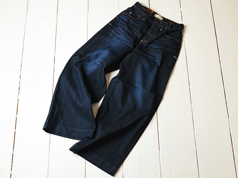 ヤヌーク　リディア【美品】ワイドデニムジーンズ　YANUK LYDIA　Mサイズ YANUK SALEセール10%OFF 裾上げ無料 ヤヌーク LYDIA リディア