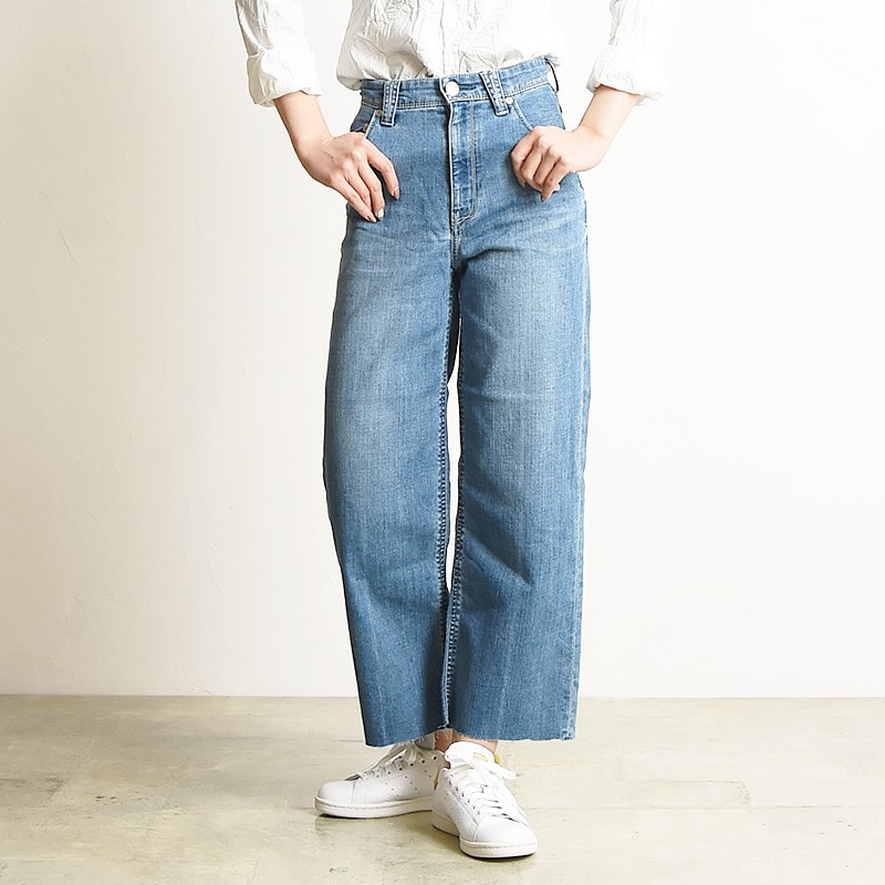SALEセール10%OFF ヤヌーク YANUK LILITH リリス ワイドストレート 