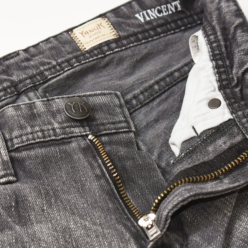 新品タグ付き YANUK VINCENT スリムテーパード パンツ インディゴ YANUK ヤヌーク スリムテーパード デニムパンツ VINCENT 30サイズ
