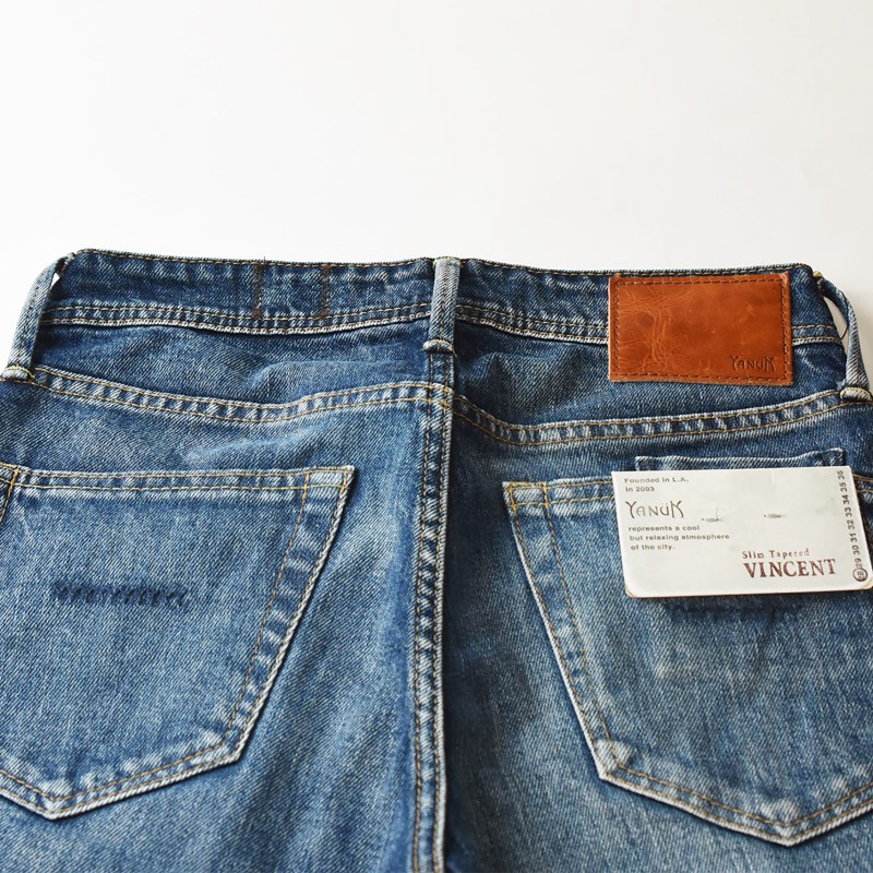 YANUK VINCENT デニムパンツ ジーンズ ヤヌーク ヴィンセント YANUK SALEセール半額50%OFF 裾上げ無料 ヤヌーク VINCENT