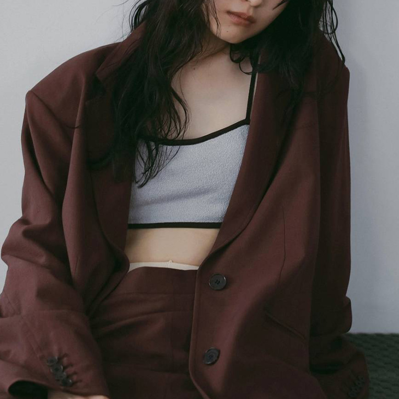 anuke/アンヌーク】オーバー リネンジャケット Over Linen Jacket