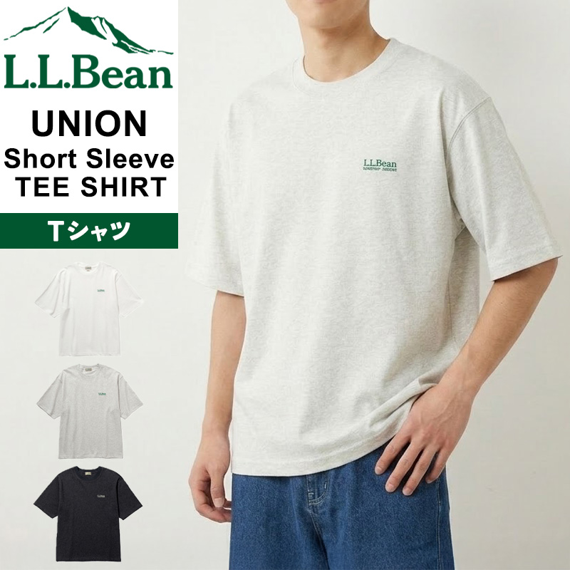 L.L.Bean（エルエルビーン） 2026新作 ユニオン 半袖 Tシャツ メンズ