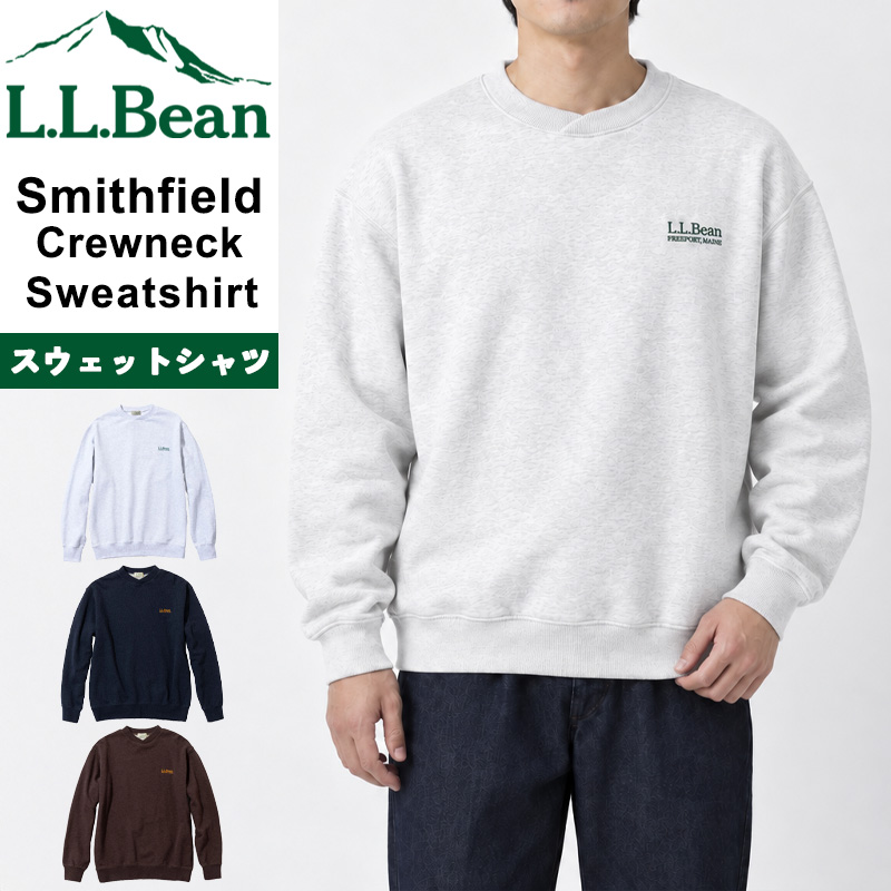 L.L.Bean（エルエルビーン） 2026秋冬新作 スミスフィールド クルー 