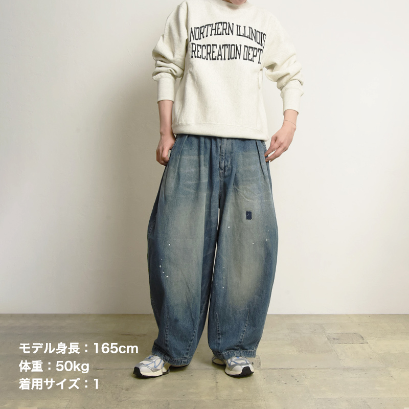 HARVESTY ハーベスティ 10oz デニムサーカスパンツ ワイドデニム