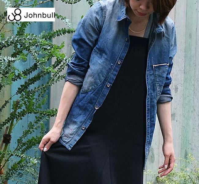 【未使用】Johnbull シェードデニムシャツ 13598 Ｌ 未使用】Johnbull シェードデニムシャツ 13598 L - メルカリ