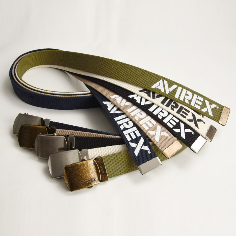 AVIREX（アヴィレックス） 日本製 アビレックス GIベルト ガチャベルト