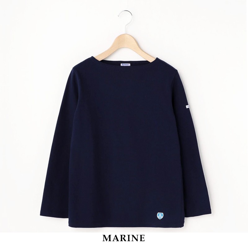 オーシバル オーチバル Orcival フレンチバスクシャツ レディース 無地 長袖 ソリッド Tシャツ カットソー SALE B211-9 SOLID b211s-l_24r.jpg