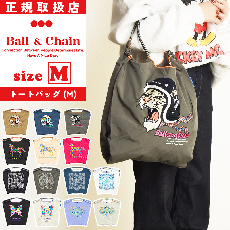 Ball＆Chain ボールアンドチェーン　M Ball＆Chain ボールアンドチェーン エコバッグ Mサイズ