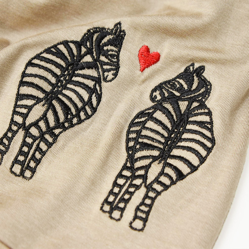ボヘミアンズ スウィングトップ S 刺繍ブルゾン ジャケット ラブゼブラ ネコ BOHEMIANS ボヘミアンズ Bohemians 刺繍ラブゼブラ柄 ソリッド