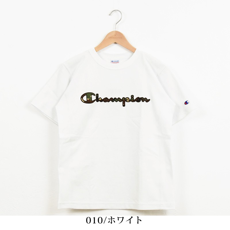 Champion チャンピオン リバースウィーブ 迷彩/カモフラ柄ロゴ 半袖Tシャツ メンズ C3-M303｜geostyle｜02