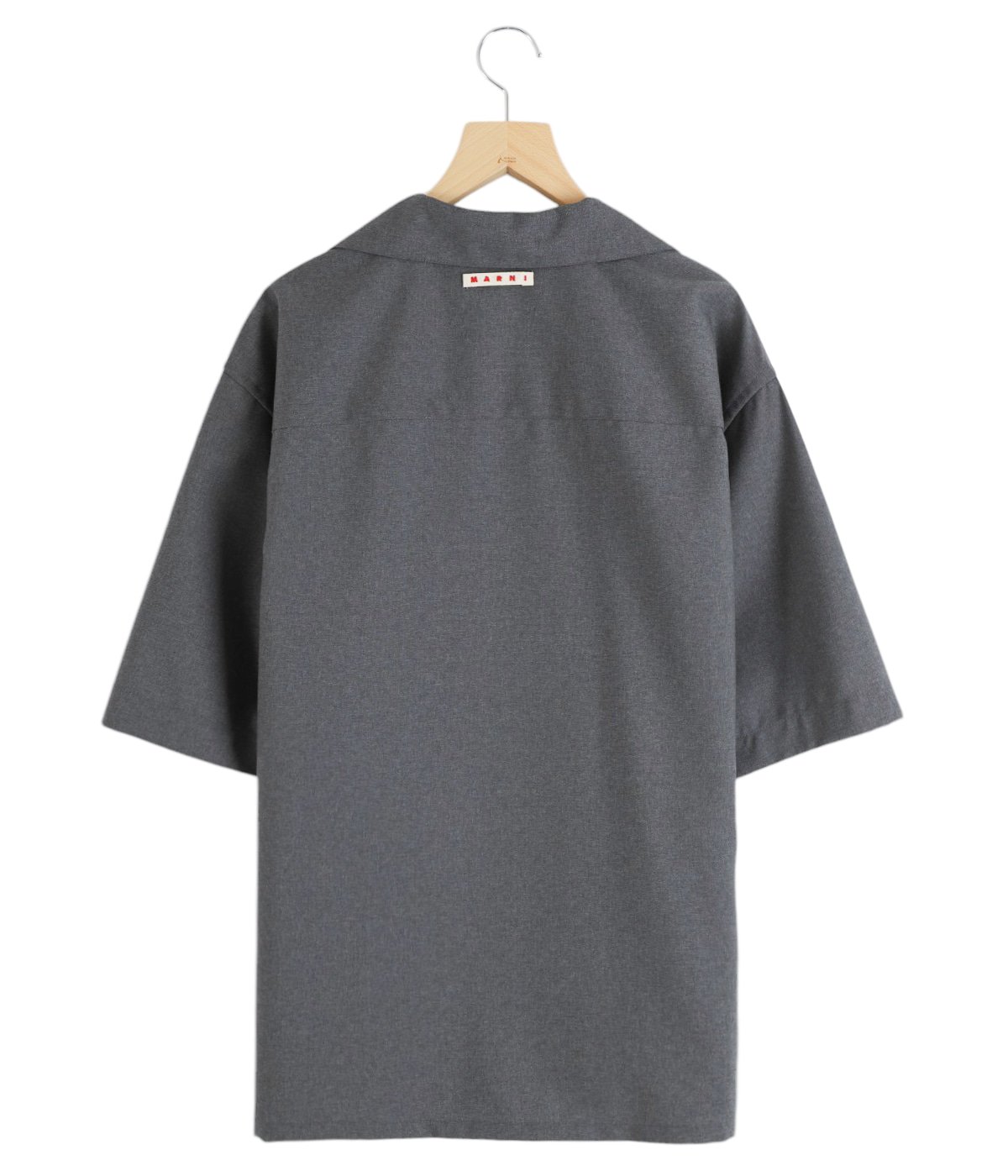 【MARNI/マルニ】トロピカルウールショートスリーブシャツ・CUMU0213A5の画像