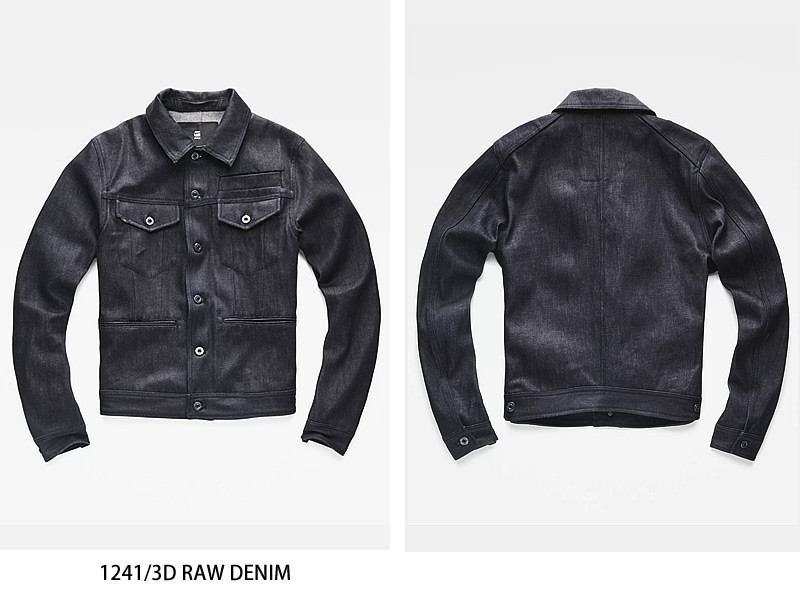 SALEセール30%OFF G-STAR RAW ジースターロウ ディースタック デニムジャケット/Gジャン/ブルゾン メンズ D05375