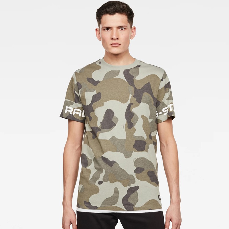 SALEセール30%OFF ジースターロウ G-STAR RAW カモ ジースターGR 半袖Ｔシャツ メンズ クルーネック Camo Gstar GR  T-Shirt D17148-C338 : d17148-c338 : GEOGRAPHY ジェオグラフィー - 通販 - Yahoo!ショッピング