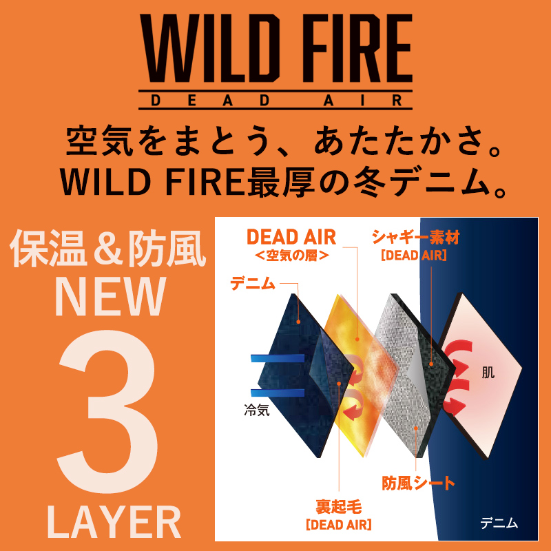 2023秋冬新作 SALEセール20%OFF EDWIN エドウィン ジャージーズ WILD FIRE デッドエア レギュラーストレート メンズ ジーンズ デニムパンツ JMH03D｜geostyle｜02