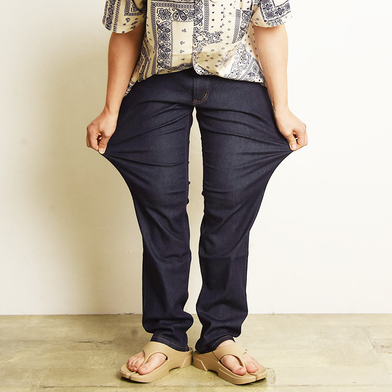 2026春夏新作 涼しいジーンズ エドウィン EDWIN インターナショナルベーシック クールフレックス COOLFLEX ストレート デニム メンズ E403CA | EDWIN | 06