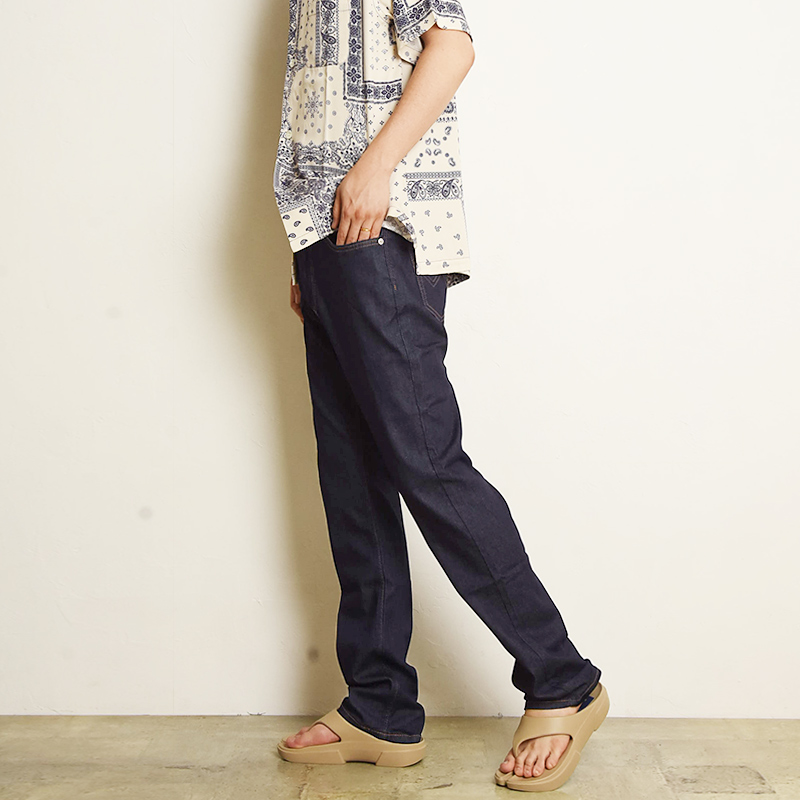 2026春夏新作 涼しいジーンズ エドウィン EDWIN インターナショナルベーシック クールフレックス COOLFLEX ストレート デニム メンズ E403CA | EDWIN | 07