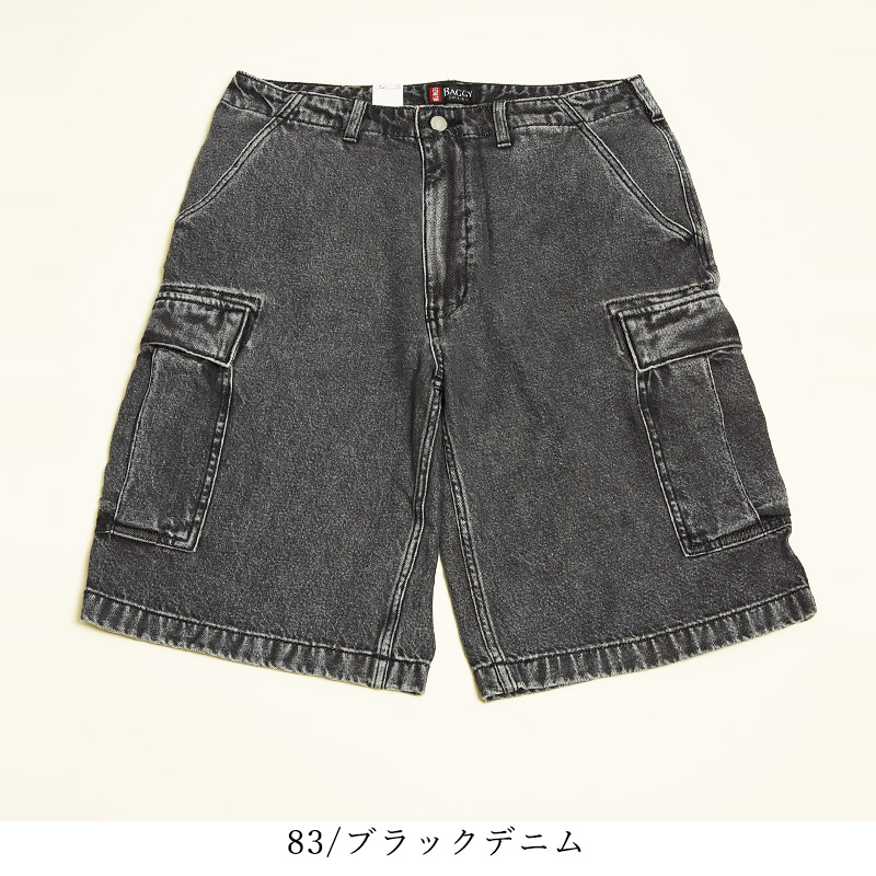 EDWIN（エドウィン） EDWIN BAGGY JEANS CARGO SHORTS カーゴショーツ