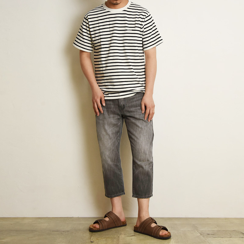 エドウィン EDWIN ベーシック クロップド...の詳細画像3