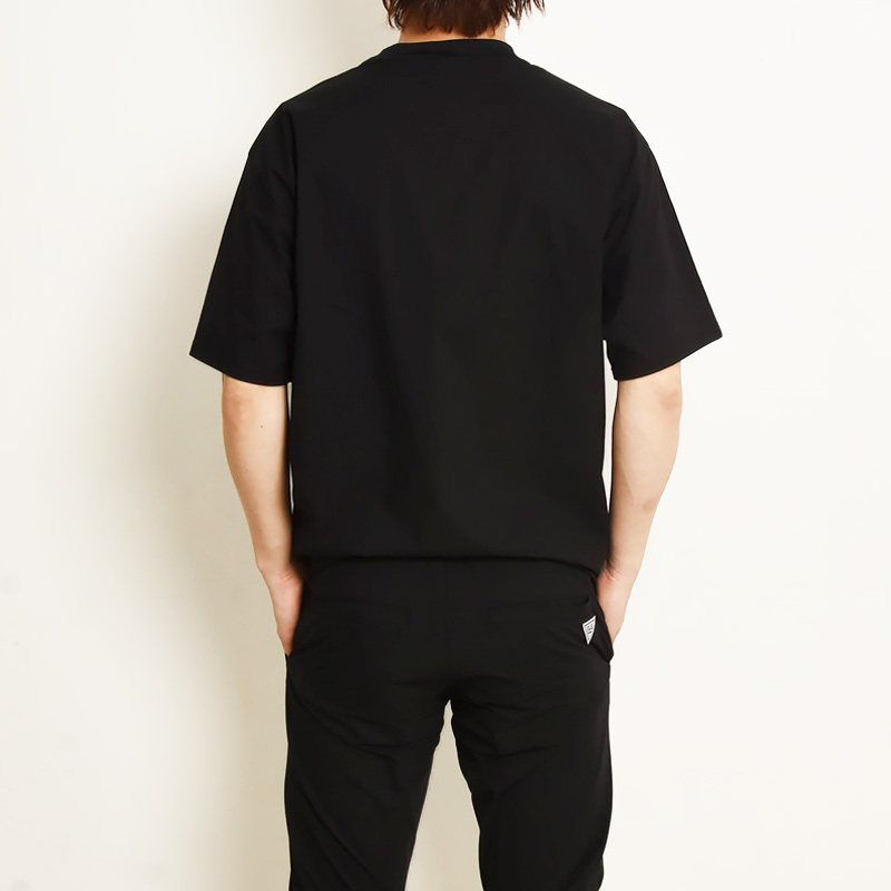 F.L.E 2026新作 エドウィン EDWIN ロゴ 撥水 速乾 半袖Tシャツ プル