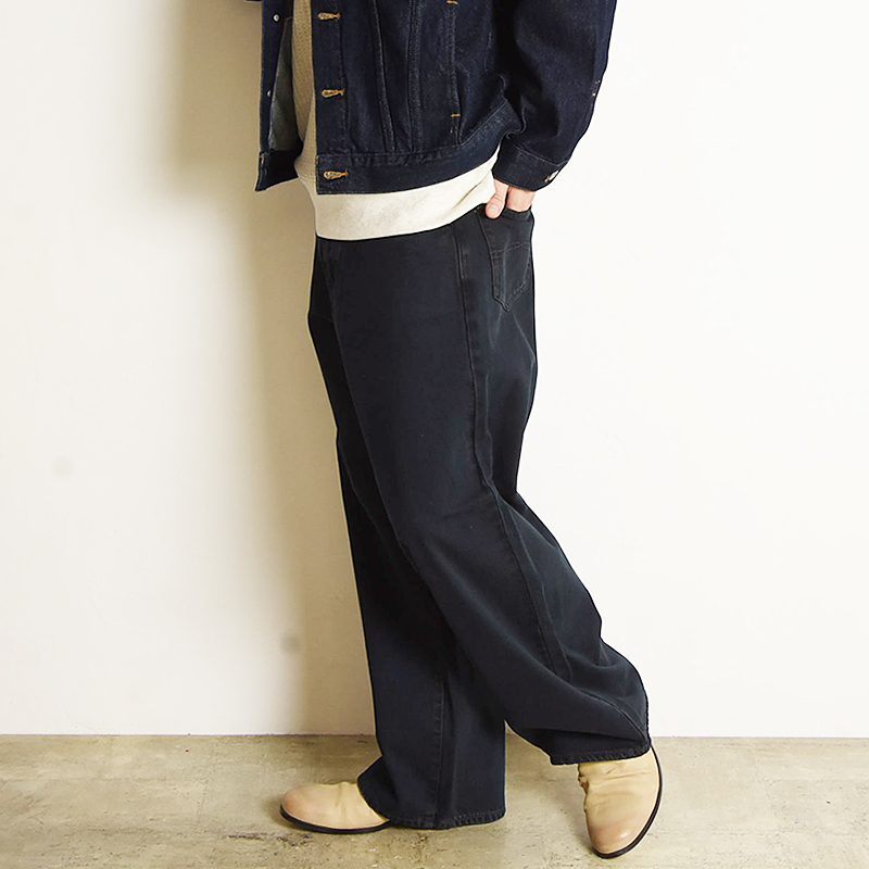 リベルト LIBERTO エルパソ EL PASO ワイドバギー デニムパンツ 