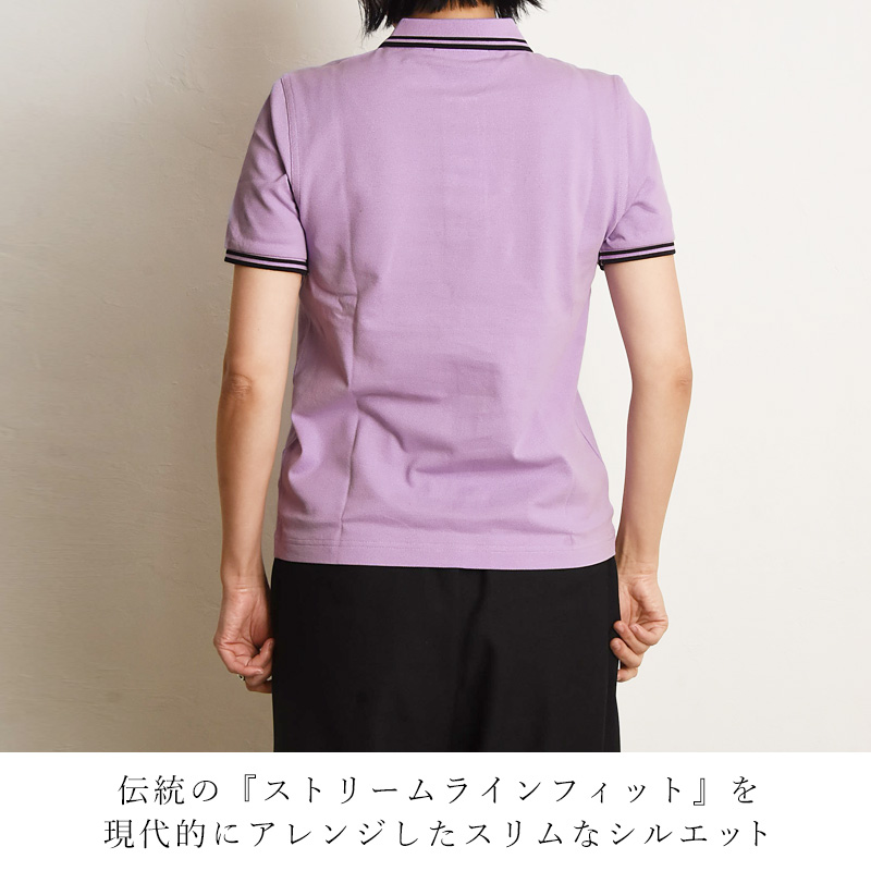 FRED PERRY（フレッドペリー） 2026春夏新作 ポロシャツ 半袖 ツイン